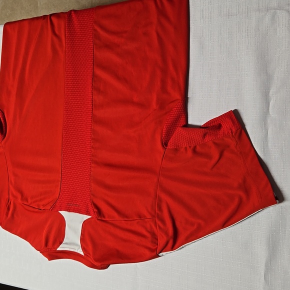 Adidas originaL Short sleeves men's small clima365 red jersey, mint VTG shape - Picture 11 of 13